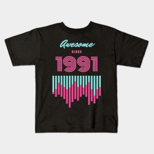 Awesome Since 1991 Kids T-Shirt